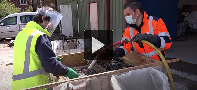 Des filets pour capter les déchets des eaux pluviales