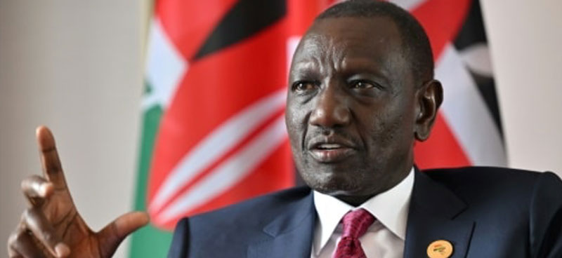 Ruto : « l’Afrique peut aider à « décarboner » l’économie mondiale »